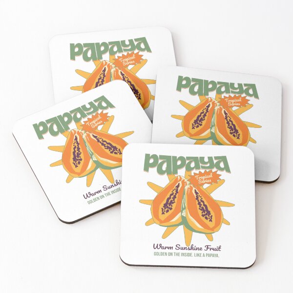Item preview, Papaya - tropical fruits designed and sold by Phanteom.