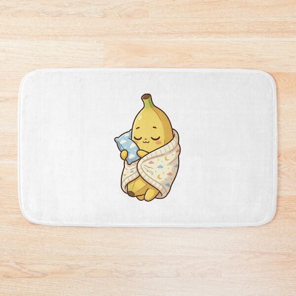 Item preview, Sleepy Banana Sticker | Cute Tired Banana Character designed and sold by Tharaazu.