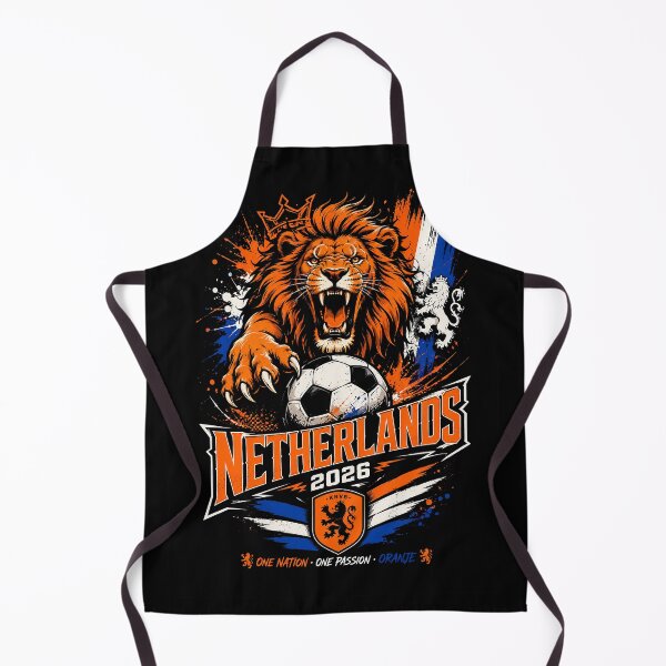 Item preview, Netherlands, Fierce Lion, Passion for Football 2026 designed and sold by Imprearte.