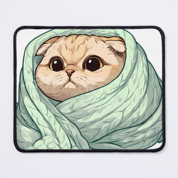 Item preview, Scottish Fold Cozy Blanket designed and sold by pumsquare.