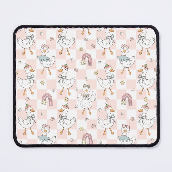 Item preview, Retro Silly Goose - Checkered Pattern designed and sold by Julza Art.