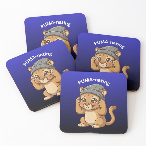 Item preview, Cute Ruminating Cub [Square Edition] designed and sold by Social Signals.