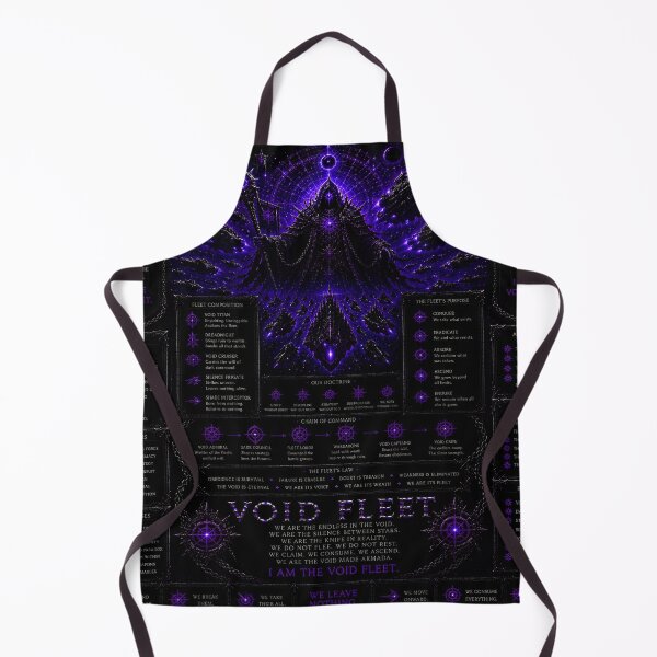Item preview, Cyberpunk Void Fleet Neon Purple Interstellar Spaceship Art designed and sold by RiteshCenter .