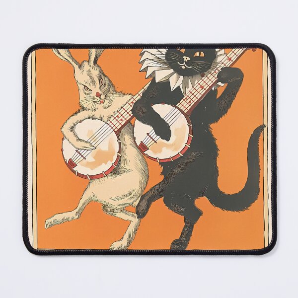 Item preview, Black Cat Portrait 1896 | Cat Art designed and sold by GammaRay.