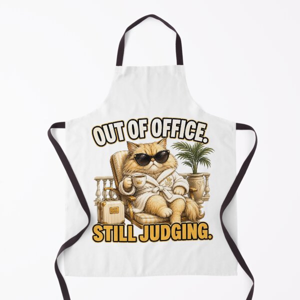 Item preview, Luxury Cat Out of Office Funny Travel Gift designed and sold by Gentlestate.