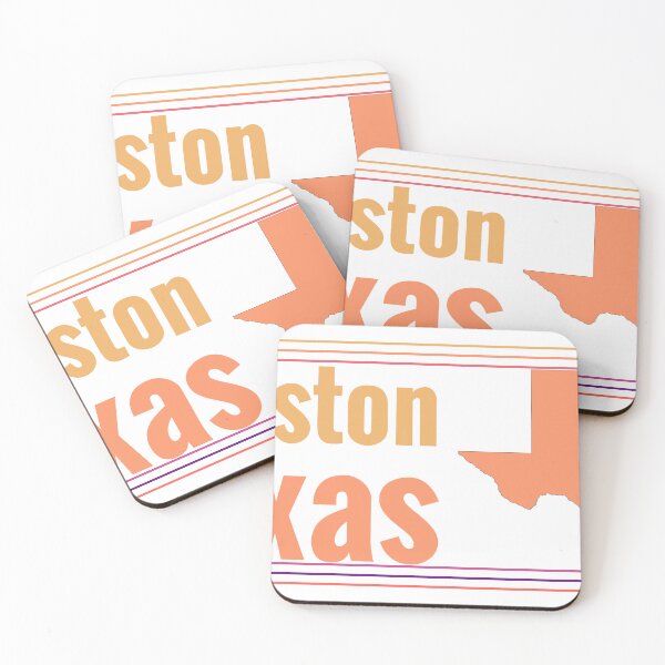 Item preview, Houston Texas City Marked On State Map designed and sold by TheIconSmith.