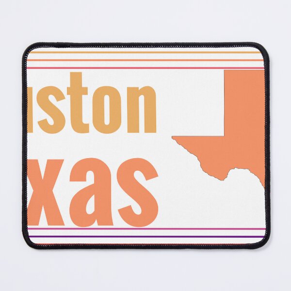 Item preview, Houston Texas City Marked On State Map designed and sold by TheIconSmith.