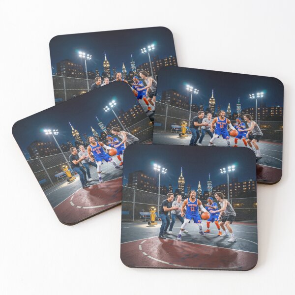 Item preview, Jalen Brunson Playing NYC Pick Up Basketball  designed and sold by Home Decor Art.