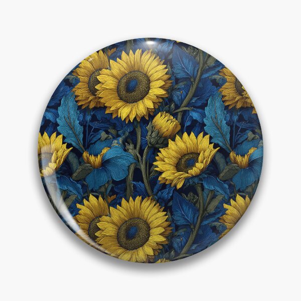 Item preview, Radiant Sunflower Flower  - Botanical Garden Pattern - Wedding Gift Ideas designed and sold by RoyalStarsPatts.