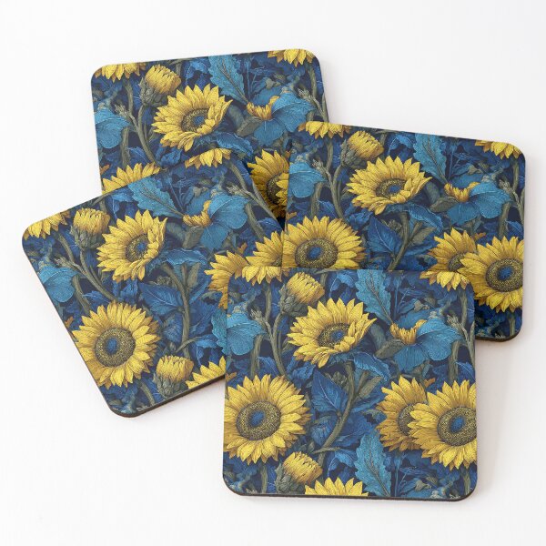 Item preview, Radiant Sunflower Flower  - Botanical Garden Pattern - Wedding Gift Ideas designed and sold by RoyalStarsPatts.