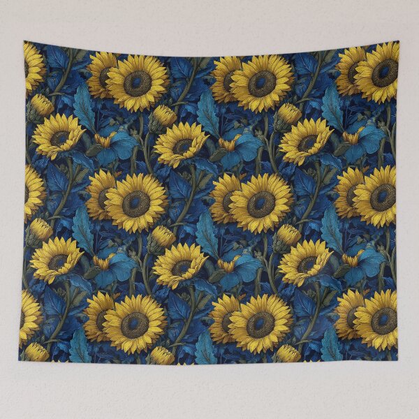 Item preview, Radiant Sunflower Flower  - Botanical Garden Pattern - Wedding Gift Ideas designed and sold by RoyalStarsPatts.