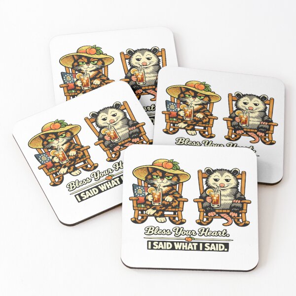 Item preview, Unbothered in Georgia — Sweet Tea Cat Opossum Southern Humor Gift designed and sold by Martin's_Design.
