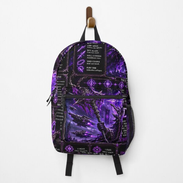 Item preview, Cyberpunk Void Fury Neon Purple Mecha Warrior Art designed and sold by RiteshCenter .