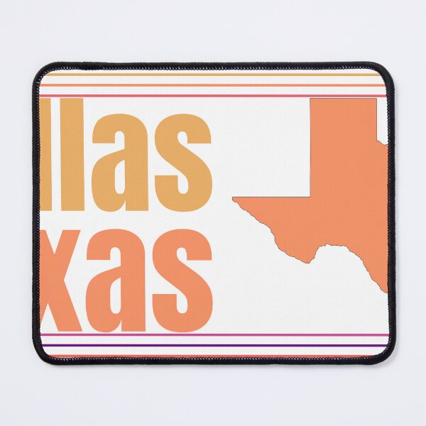 Item preview, Dallas Texas City Marked On State Map designed and sold by TheIconSmith.