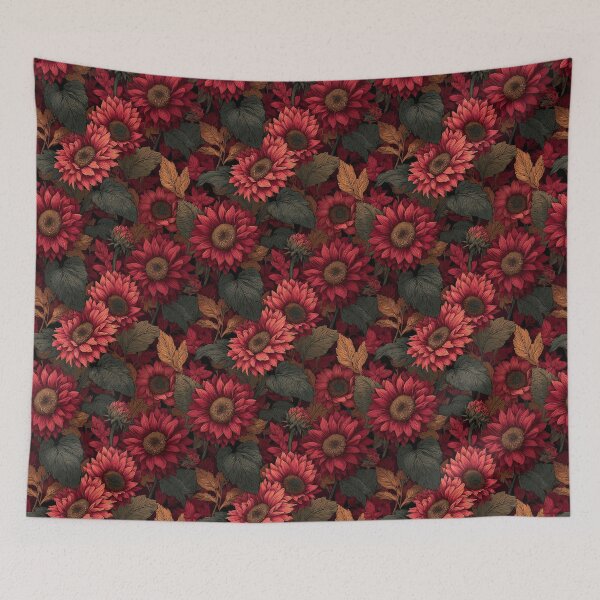 Item preview, Exotic Sunflower Floral  - Flower Garden Pattern - Wedding Gifts designed and sold by RoyalStarsPatts.