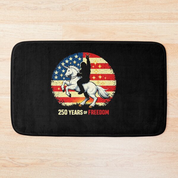 Item preview, Retro Vintage 4th of July Bigfoot American Flag Sasquatch designed and sold by PixelMarrero.