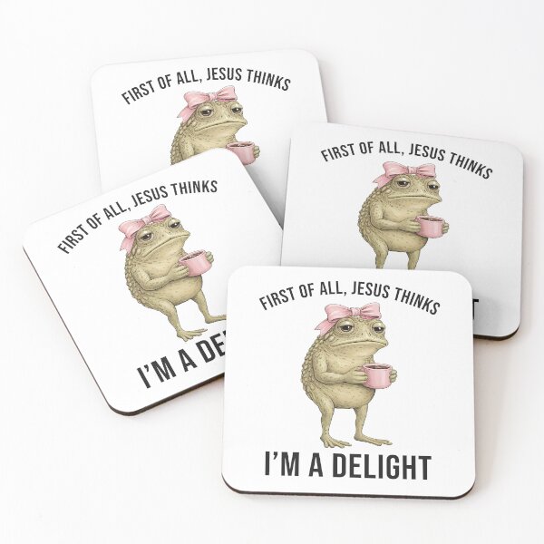 Item preview, First of All Jesus Thinks I'm a Delight Meme designed and sold by Hedoraxe.