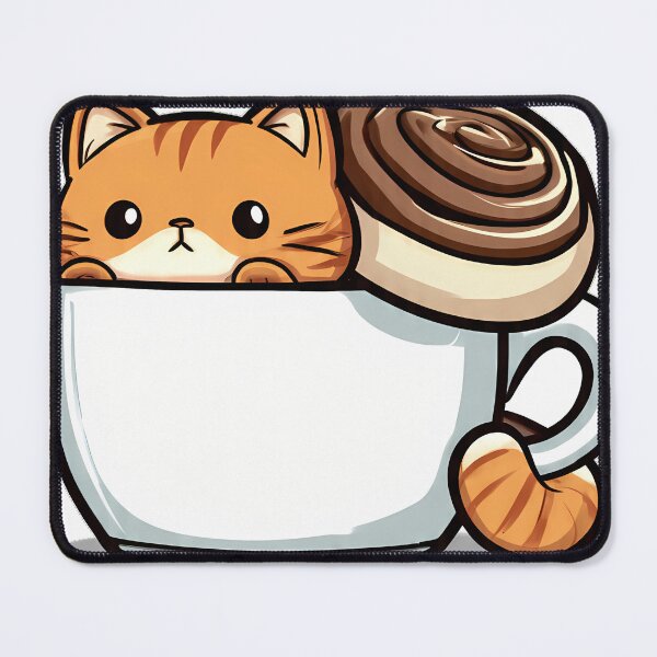 Item preview, Orange Tabby Coffee Roll designed and sold by pumsquare.