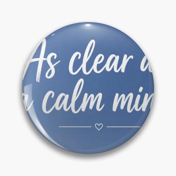 Item preview, Clear sky. Clear mind designed and sold by Art of heart lab.