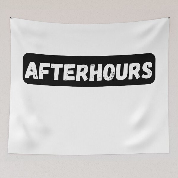 Item preview, Afterhours Dark Aesthetic Typography Design designed and sold by variant designer.
