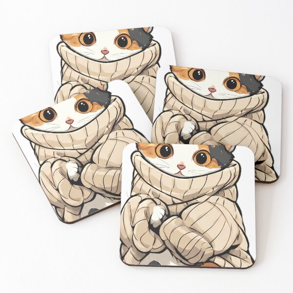 Item preview, Calico Cat Cozy Sweater designed and sold by pumsquare.