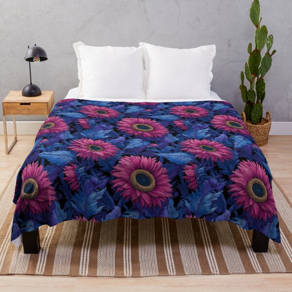 Item preview, Bold Sunflower Texture - Birth Flower Pattern - Bridesmaid Gifts designed and sold by RoyalStarsPatts.