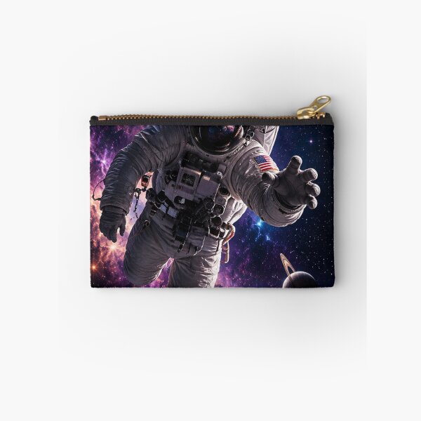 Item preview, Among the Stars – Astronaut Reaching Through the Cosmos designed and sold by PaulKlor.