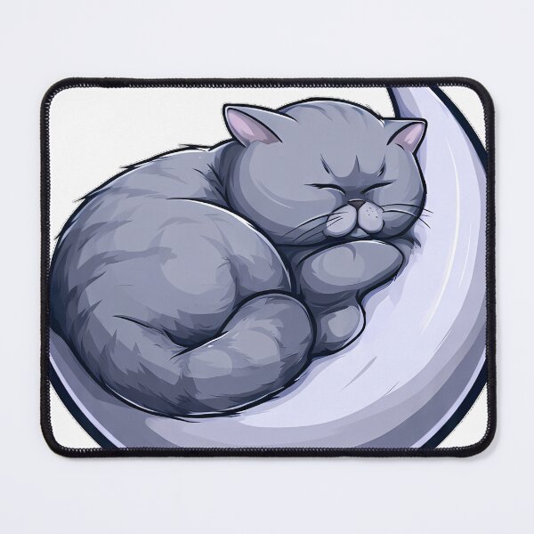 Item preview, British Shorthair Moon Cradle designed and sold by pumsquare.