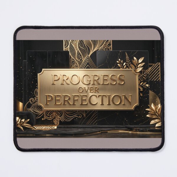 Item preview, Sophisticated Success Quote: Progress Over Perfection designed and sold by Neuralixa.