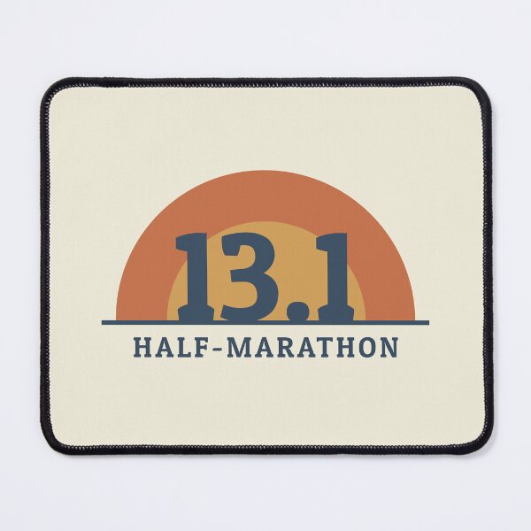 Item preview, 13.1 Half Marathon Vintage Sunrise — Retro Distance Runner designed and sold by Morning-Miles-Co.