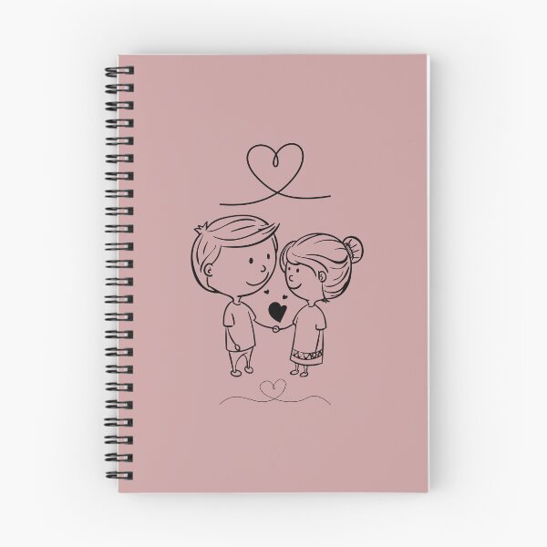 Artikelvorschau, Hand in Hand – Minimalistische romantische Illustration entworfen und verkauft von KIKKY12.
