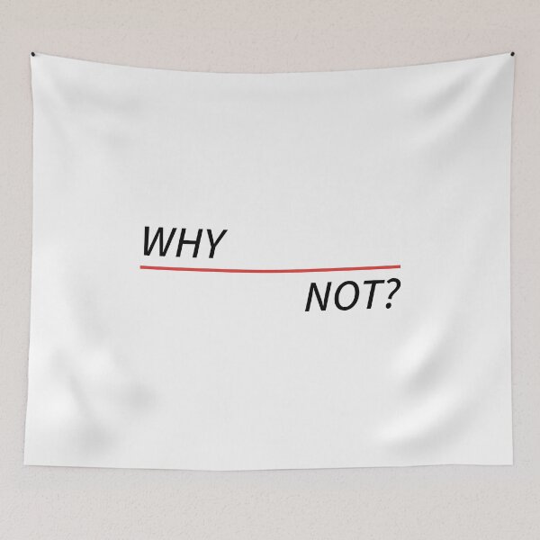 Item preview, Why Not? designed and sold by PublicArtDesign.