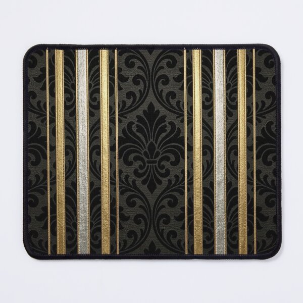 Item preview, Stripes & Black Damask designed and sold by DesignsByPrnces.