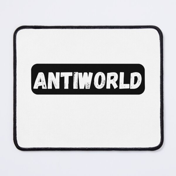 Item preview, Antiworld Dark Aesthetic Typography Design designed and sold by variant designer.