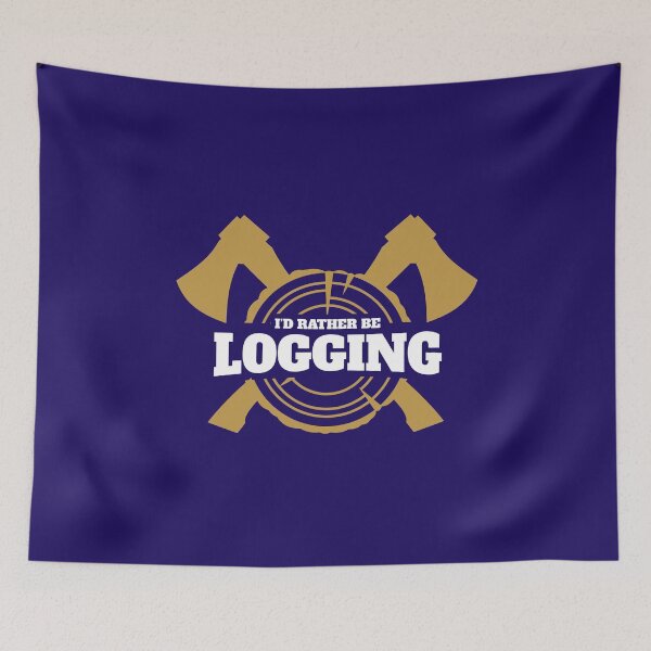 Item preview, I'd Rather Be Logging designed and sold by jaygo.
