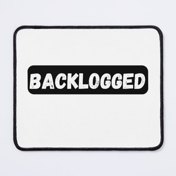 Item preview, Backlogged Moody Typography Design designed and sold by variant designer.