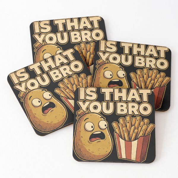 Item preview, Is That You Bro Funny Potato French Fries Shirt designed and sold by TeNovaStudio.