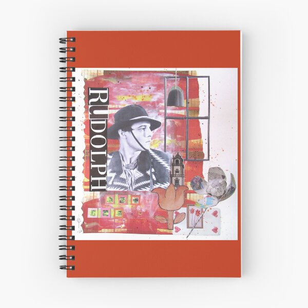 Item preview, Rudolph Valentino Profile designed and sold by collageDP.