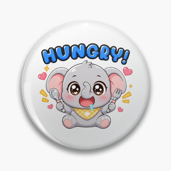 Item preview, Hungry Elephant Animal Clipart designed and sold by KJackArtwork.