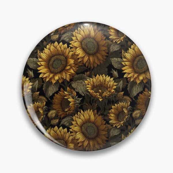 Item preview, Petaled Sunflower Floral  - Retro Flower Floral - Anniversary Gifts For Her designed and sold by RoyalStarsPatts.