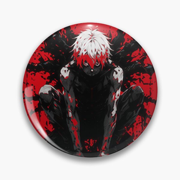 Item preview, Dark Anime Chaos Demon - Red and Black Horror Aesthetic designed and sold by saamessart.