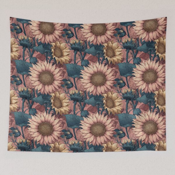 Item preview, Cute Sunflower  - Retro Flower Floral - Anniversary Gifts For Him designed and sold by RoyalStarsPatts.