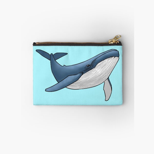 Item preview, Blue Whale Swimming Ocean Marine Life Simple Line Art designed and sold by ubborn.