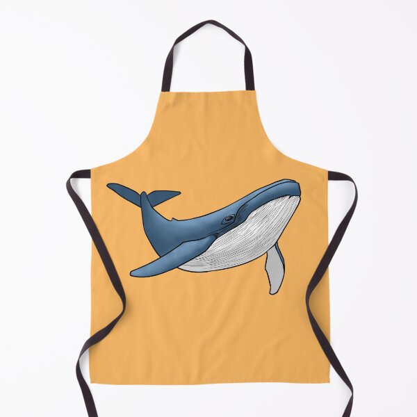 Item preview, Blue Whale Swimming Ocean Marine Life Simple Line Art designed and sold by ubborn.