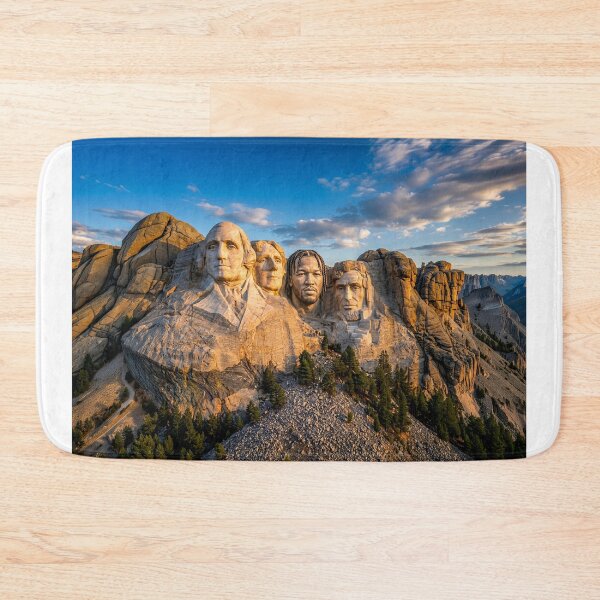 Item preview, Jalen Brunson MVP Added To Mt. Rushmore designed and sold by Home Decor Art.