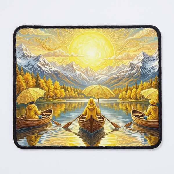 Item preview, Boats in dreamlike light designed and sold by Sigtrix.