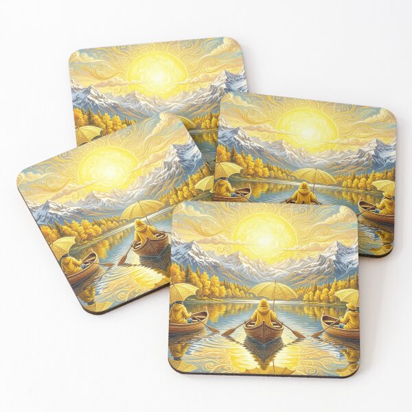 Item preview, Boats in dreamlike light designed and sold by Sigtrix.