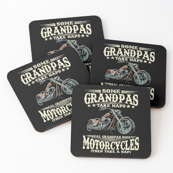 Item preview, Real Grandpas Ride Motorcycles Funny Biker designed and sold by Vermanartist.
