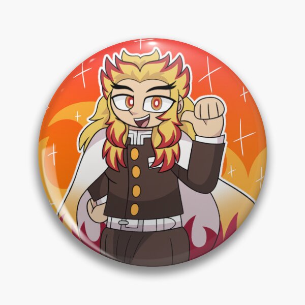 Item preview, Kyojuro Rengoku designed and sold by CherryPetalShop.