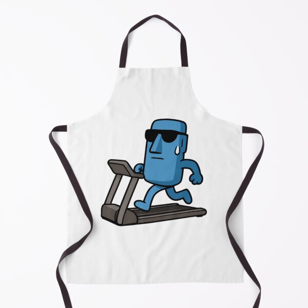 Item preview, Running Moai with Sunglasses designed and sold by Ent-Egg.